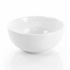 18pc Porcelain Carey Round Dinnerware Set White